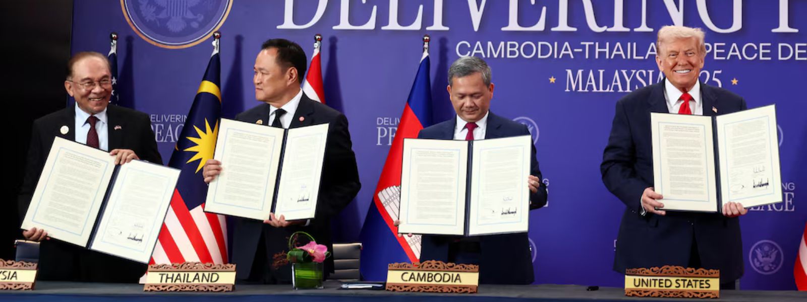 Thailand-Cambodia Sign Ceasefire Deal